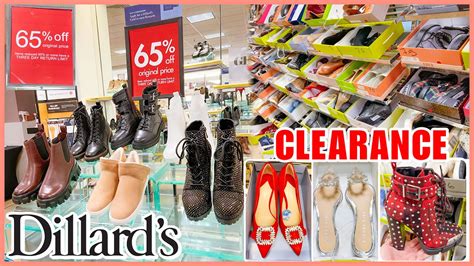 dillard's shoe clearance sale.